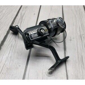 Vintage Shimano Mix 200 Spinning Fishing Reel w/ Quick fire Cast Trigger Japan